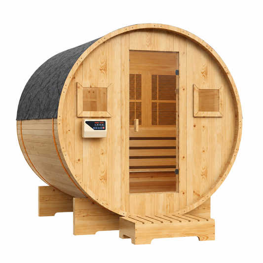 Outdoor Traditional Sauna 4-6 Person Wooden Sauna 6KW Heater