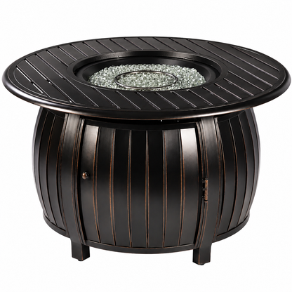 ALEKO 44" Aluminum Fire Table Aluminum 57,0000 BTU